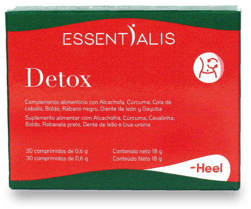 Essentialis Détox 30 Comprimés