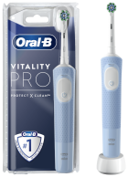 Brosse à dents électrique Vitality Pro bleue