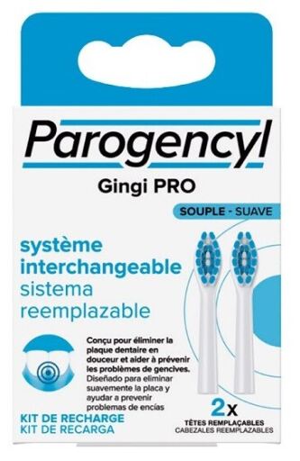 Remplacement de la brosse interdentaire Gingipro