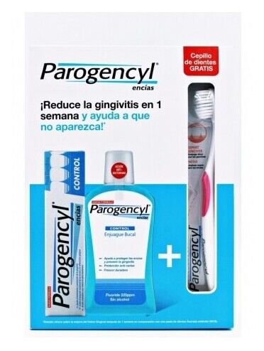 Pack Pâte Gingivite 125 ml + Bain de Bouche 500 ml + Brosse Cadeau