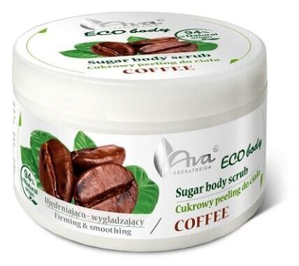 Gommage corporel au sucre et au café Eco Body 250 gr