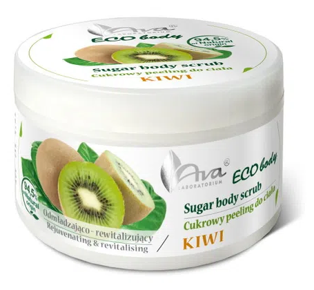 Gommage corporel Eco Body au sucre et au kiwi 250 gr