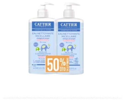 Eau Micellaire Bébé Pack 2 x 500 ml