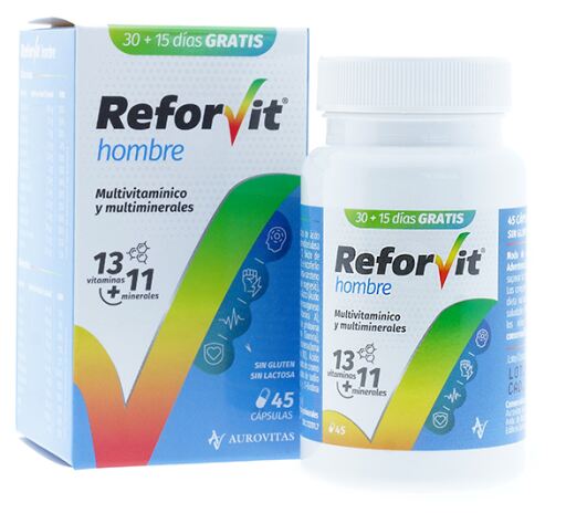 Reforvit Homme +50 45 Gélules