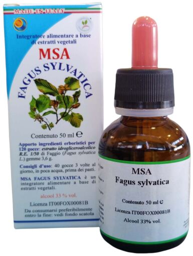 Msa Fagus Sylvatica Bourgeons 50 ml