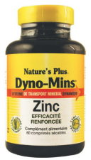 Dyno-Mins Zinc 15 mg 60 comprimés