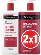 Lait Corps Réparation Intense Peaux Très Sèches 2x750 ml