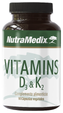 Vitamine D3+K2 90 Gélules