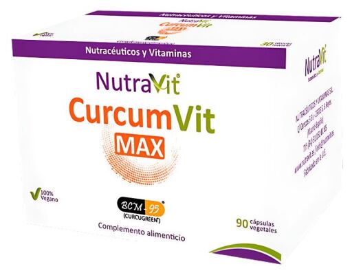 Curcumvit Max Bcm95 90 Comprimés