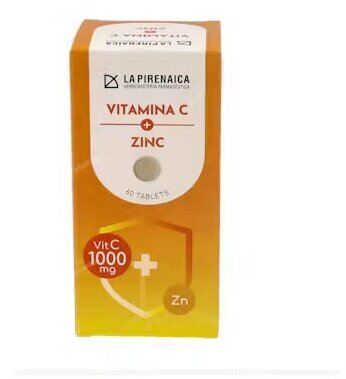 Vitamine C + Zinc 60 Comprimés