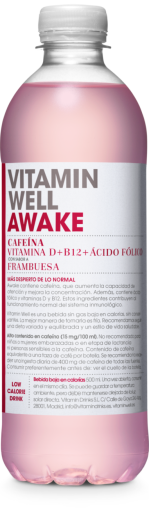 Boisson Vitaminée Awake-Framboise 500 ml