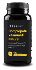 Complexe Naturel de Vitamine E à l&#39;Huile d&#39;Olive 120 Perles