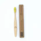 Brosse à dents en bambou pour enfants Soft Yellow