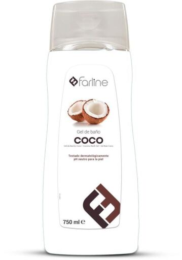 Gel de bain à la noix de coco 750 ml