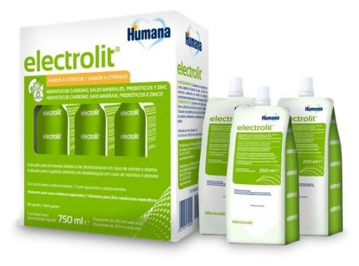 Electrolit Solution de Réhydratation Orale 3 x 250 ml