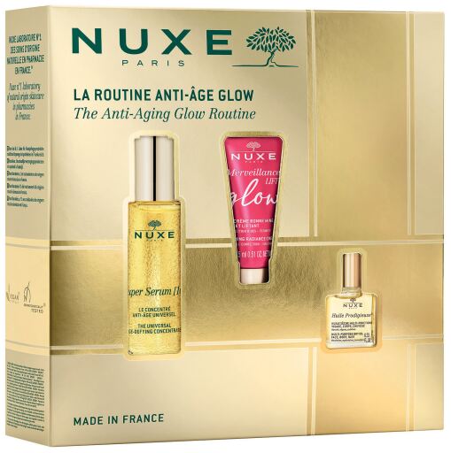 Coffret Routine Anti-Âge Glow 3 Pièces