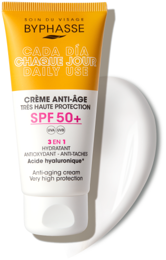 Crème Anti-âge Visage SPF50+ 50 ml