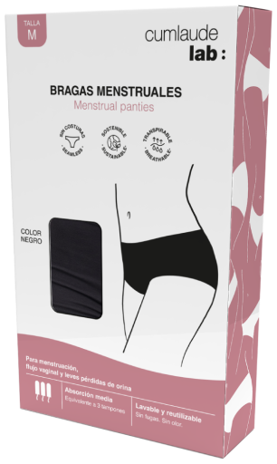 Culotte Menstruelle Absorption Moyenne-Haute 1 Unité