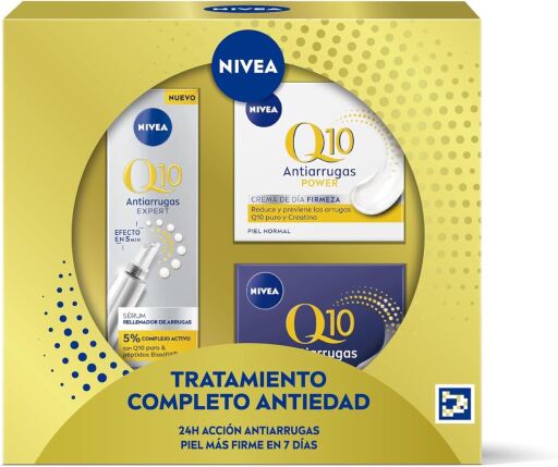 Q10 Coffret Complet de Traitement Anti-Âge 3 Pièces