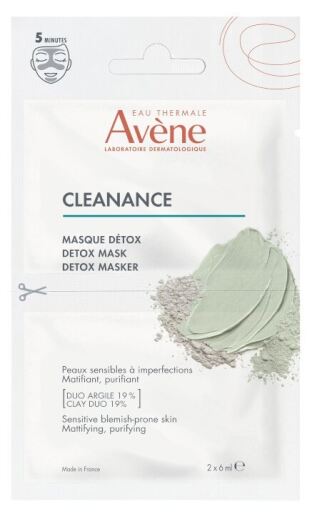 Cleanance Masque Détox 2X6 ml