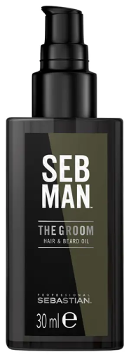 Seb Man The Groom Huile de Soin Cheveux et Barbe 30 ml