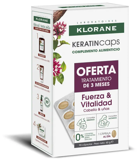 Keratincaps Pack 3 X 30 Gélules