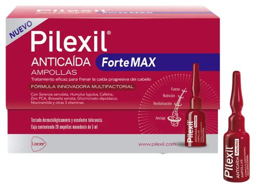 Fortemax Anti-Chute de Cheveux 20 Ampoules 5 ml