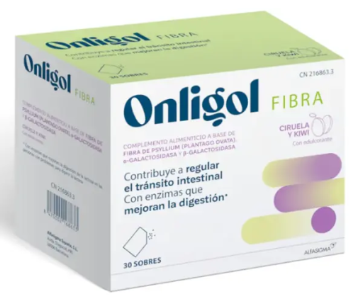 Onligol Fibre Prune-Kiwi 30 Enveloppes x 4,7 gr