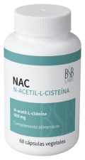 Nac (N-Acétyl-L-Cystéine) 600 mg 60 Gélules