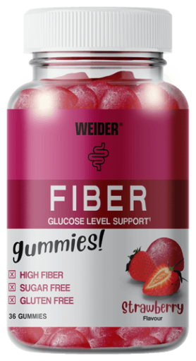 Gummiy Fiber Fraise 60 Gummies