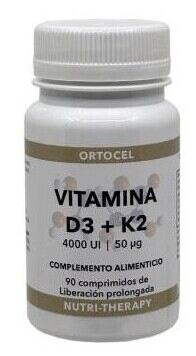 Nutri-Thérapie Vitamine D3+K2 90 Comprimés