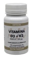 Nutri-Thérapie Vitamine D3+K2 90 Comprimés