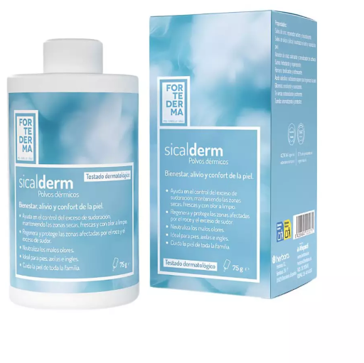 Fortederma Sicalderm Poudres cutanées 75 gr