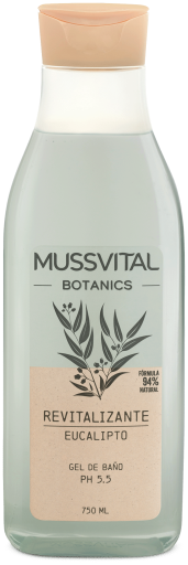 Gel de bain à l&#39;eucalyptus Botanics 750 ml