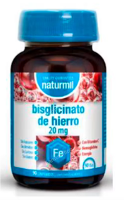 Bisglycinate de Fer 20 Mg 90 Comprimés