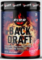 Back-Draft Preworkout Pastèque Pré-Entraînement 400 gr