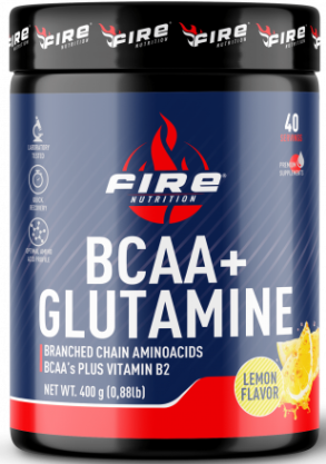 BCAA + Glutamine Citron 400 gr