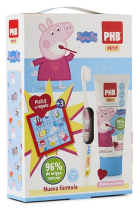 Peppa Pig Brush Plus Pack + Dentifrice 50 ml + Cadeau