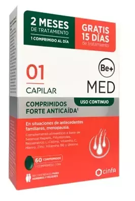 Capillaire Usage Continu Forte 60 Comprimés