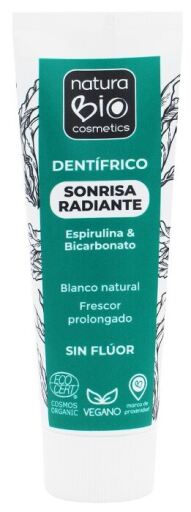 Dentifrice Spiruline-Bicarbonate Sourire Éclat 75 ml