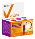 Vitans Vitalité AZ Femme 50+ 30 Comprimés