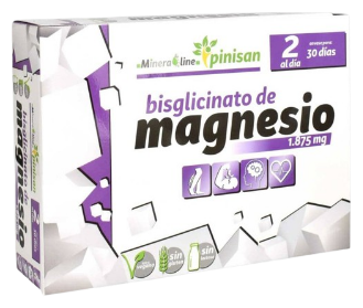 Ligne Minera Bisglycinate de Magnésium 60 Comprimés