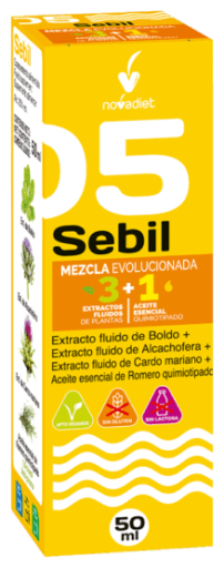 Mélange évolué d&#39;huiles essentielles de Sebil+Romarin 50 ml