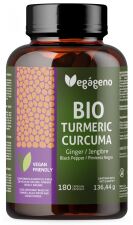 Curcuma Gingembre Poivre Noir 180 Gélules Bio