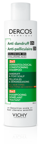 Dercos Shampooing Revitalisant Antipelliculaire 2 En 1