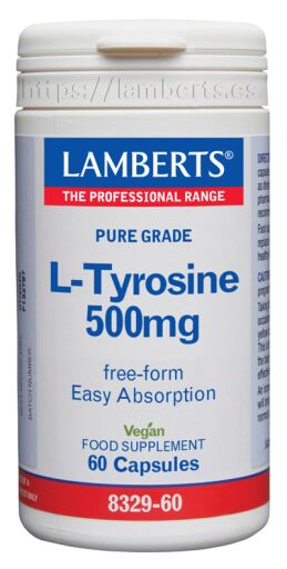 L-Tyrosine 500 mg 60 gélules