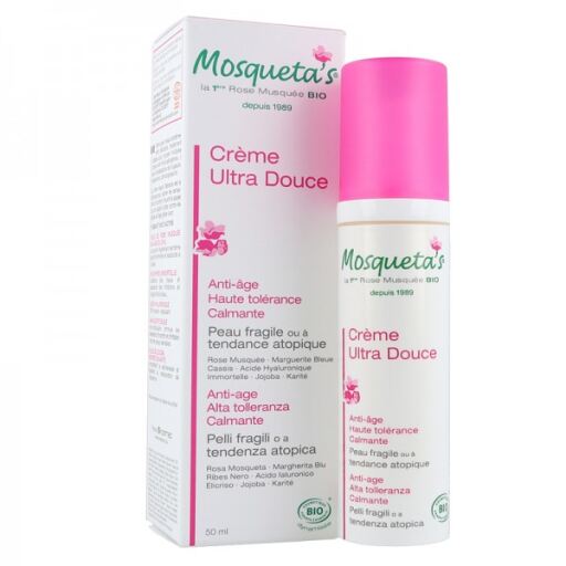 Crème Ultra Douce à la Rose Musquée Peaux Atopiques 50 ml