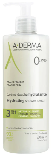 Crème de Douche Hydratante 500 ml