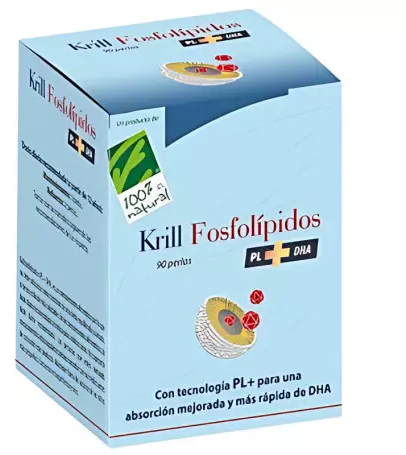 Phospholipides de Krill Pl+Dha 90 Perles