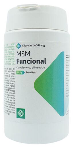 MSM fonctionnel 500 mg 120 gélules